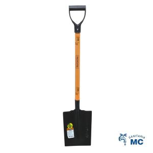 PALA RECTA C/MANGO MADERA 71 CM. TRAMONTINA 77400/424-7400/4