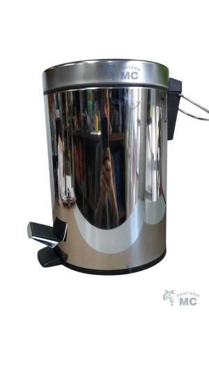 PAPELERA ACERO INOX 5LTS(PFW)