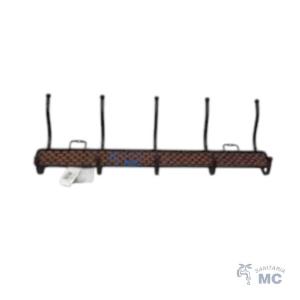 PERCHERO PARED SIMIL RATAN 8 GANCHOS (PFW)