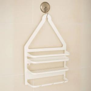 Porta shampoo colgante - BLANCO