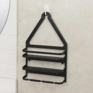 Porta shampoo colgante - NEGRO