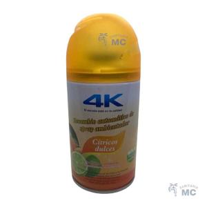 REPUESTO DESODORANTE AMBIENTE CITRICO DULCE AEROSOL 4K (PFW)