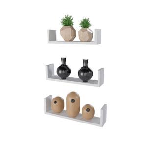 SET 3 ESTANTES EN U BLANCO (PFW)