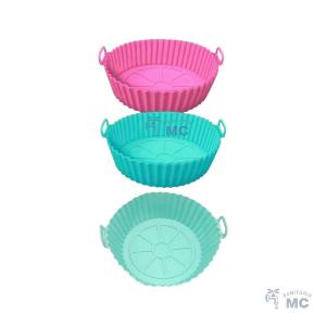 SILICONA CANASTO REDONDA P/FREIDORA 17CM (PFW)