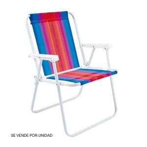 SILLA ALTA ALUMINIO MOR 2101 RAYAS