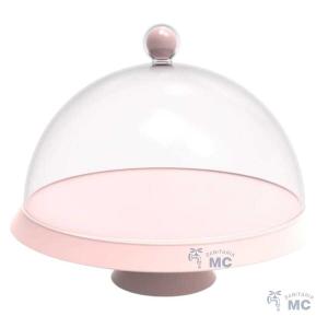 SOPORTE PARA TORTAS ROSADO