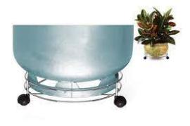 SOPORTE para garrafas FUTURE 30x30x8cm h (PFW)