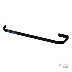 TOALLERO 30 CM. NEGRO MATE BAÑO (PFW)