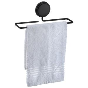 TOALLERO ADHESIVO 25 CM - [NEGRO MATE]