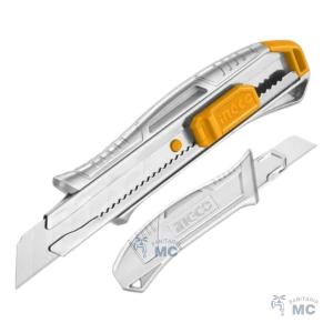 TRINCHETA 18mm CUERPO ALUMINIO SUPER SELECT INGCO (PFW)