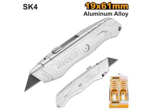 TRINCHETA CUTTER 19MM X 61MM CUERPO ALUM INGCO