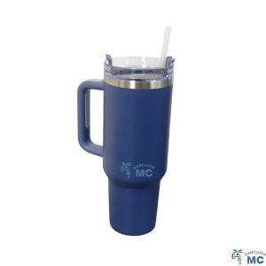 TUMBLER  JARRA VASO TERMICO 1.20L DOBLE ACERO C/SORBITO AZUL