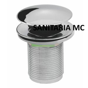 VALVULA LAVATORIO CLICK PLUS SIN DESBORDE 1-1/4