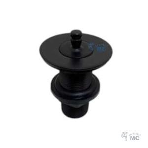 VALVULA LAVATORIO 7/8 TAPÓN  BCE NEGRO (PFW)