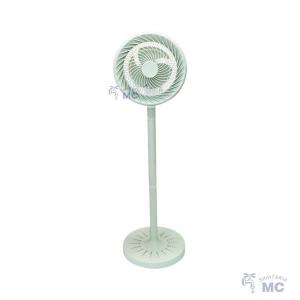 VENTILADOR PIE 25W VERDE REGULABLE ANGULO 28x10cm (PFW)