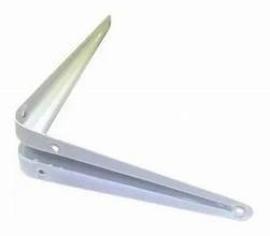 mensulas AMC ESCUADRA DE CHAPA BLANCA 15 X 20 CM. (PFW)