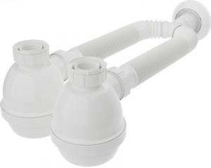 sifon botella doble corrugado blukit